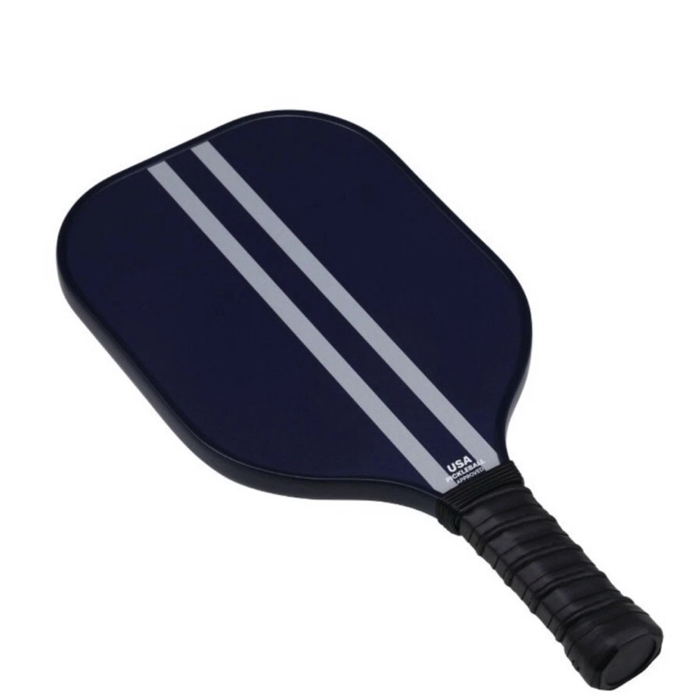 Navy Pickleball Paddle with Stripes